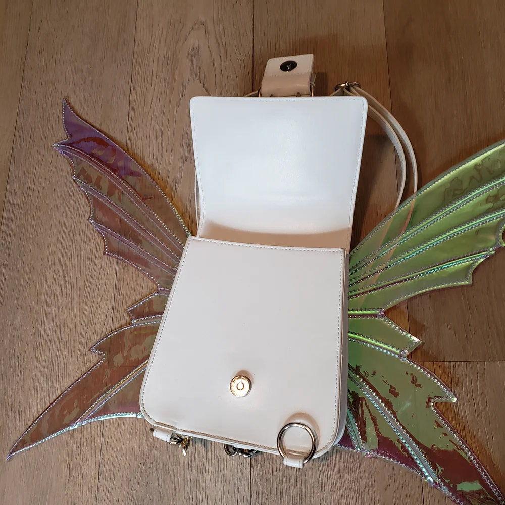 White Winged Backpack - Picture 2 of 5